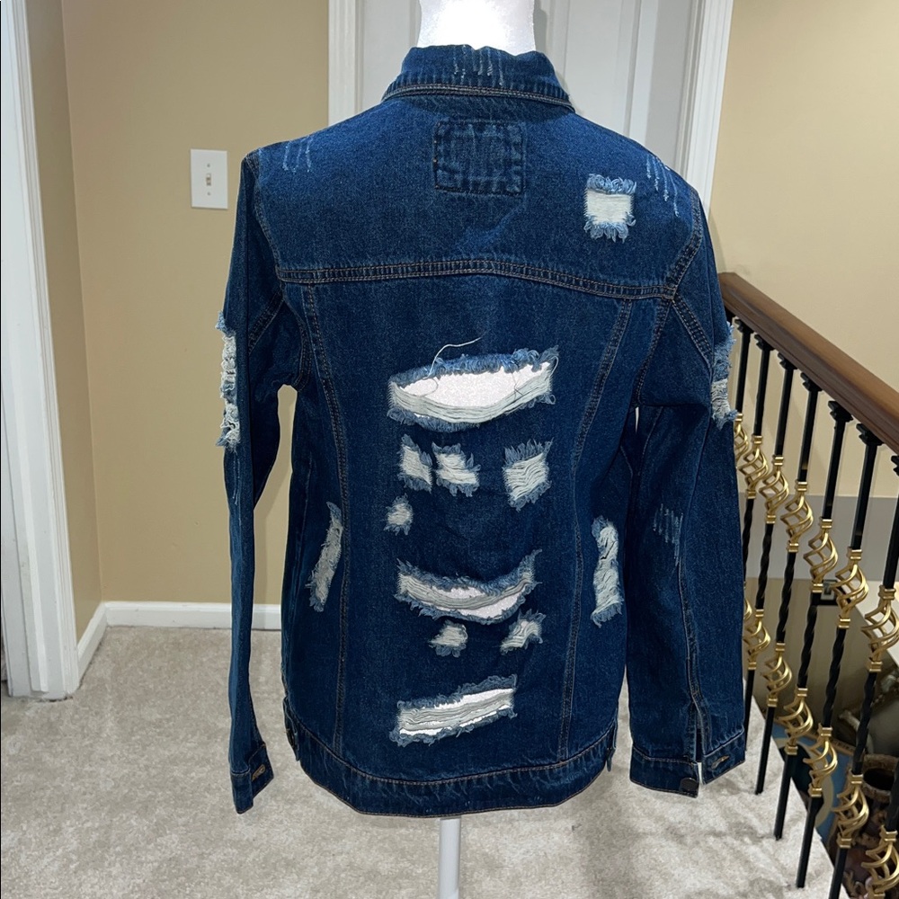 Wax Jean Dark Denim Jacket